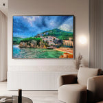Landscape 022 Canvas Art 90 x 60 cm / Stretched on hidden frame