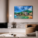 Landscape 022 Canvas Art 90 x 60 cm / Stretched on hidden frame