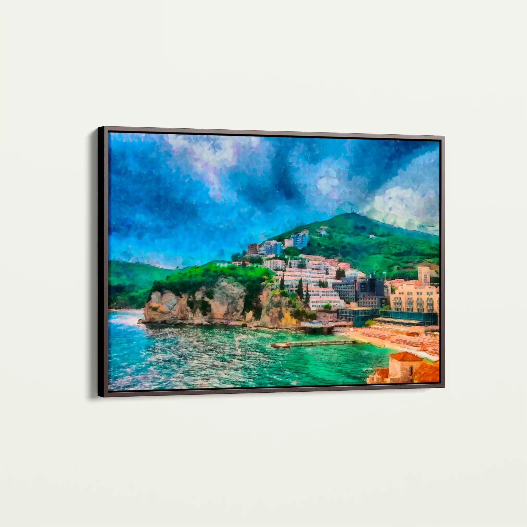 Landscape 022 Canvas Art 90 x 60 cm / Stretched on hidden frame
