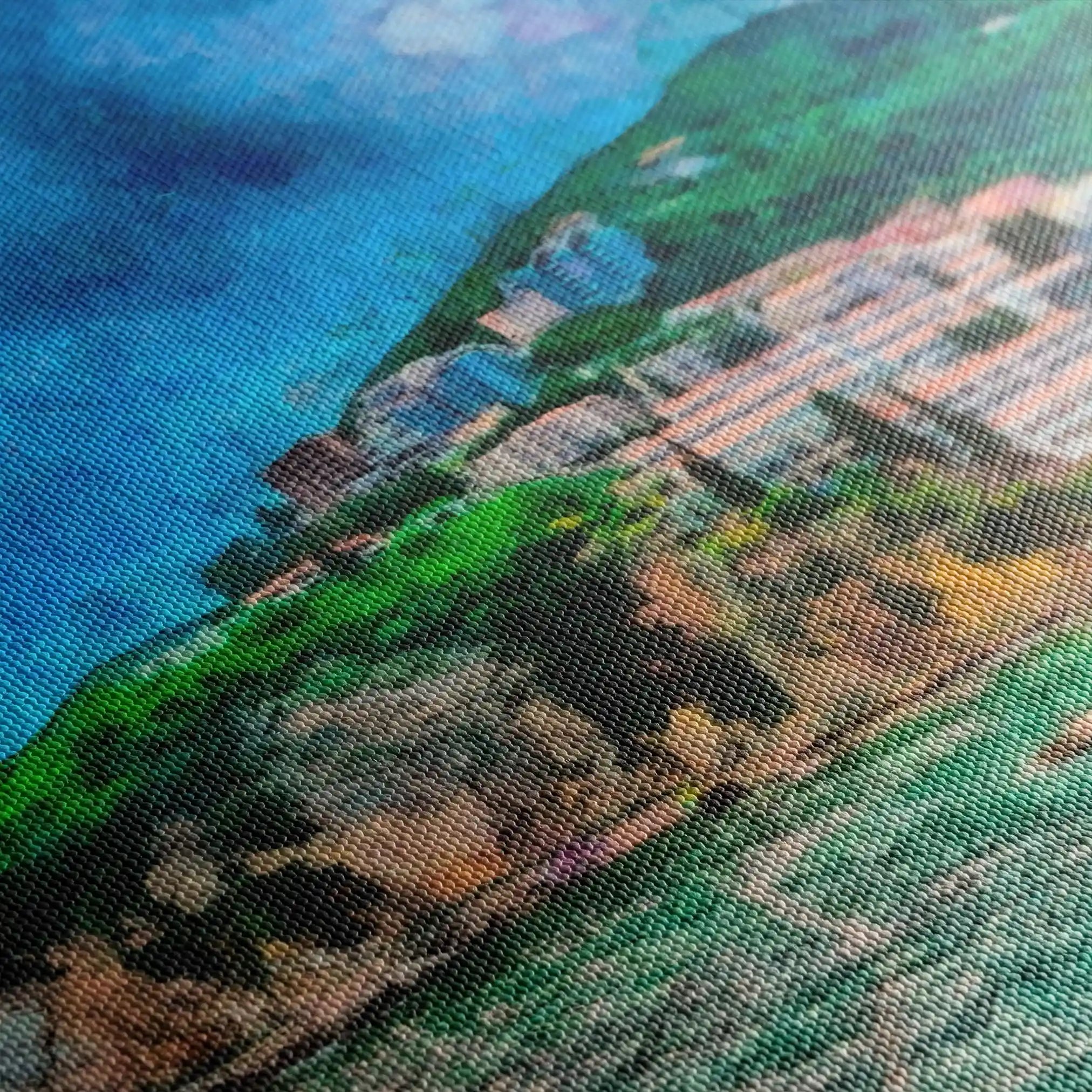 Landscape 022 Canvas Art 90 x 60 cm / Stretched on hidden frame