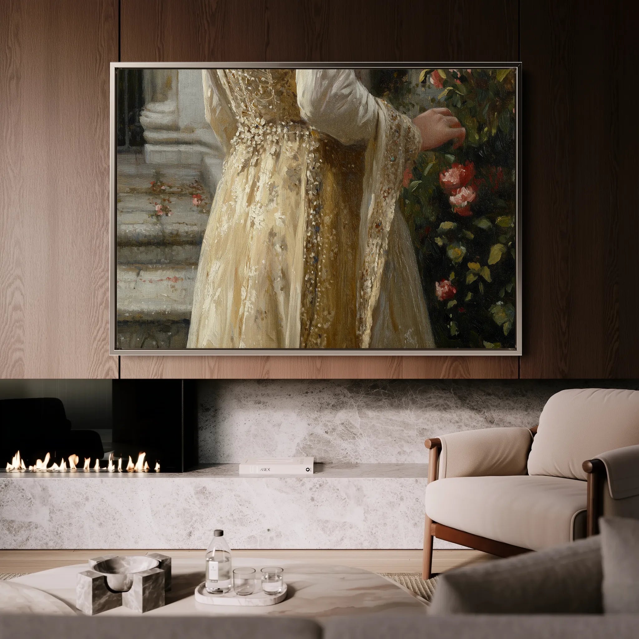 Classic Canvas Wall Art WAD023-CL 90 x 60 cm / Stretched on hidden frame