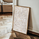 Islamic 023 Canvas Art 60 x 40 cm / Stretched on hidden frame