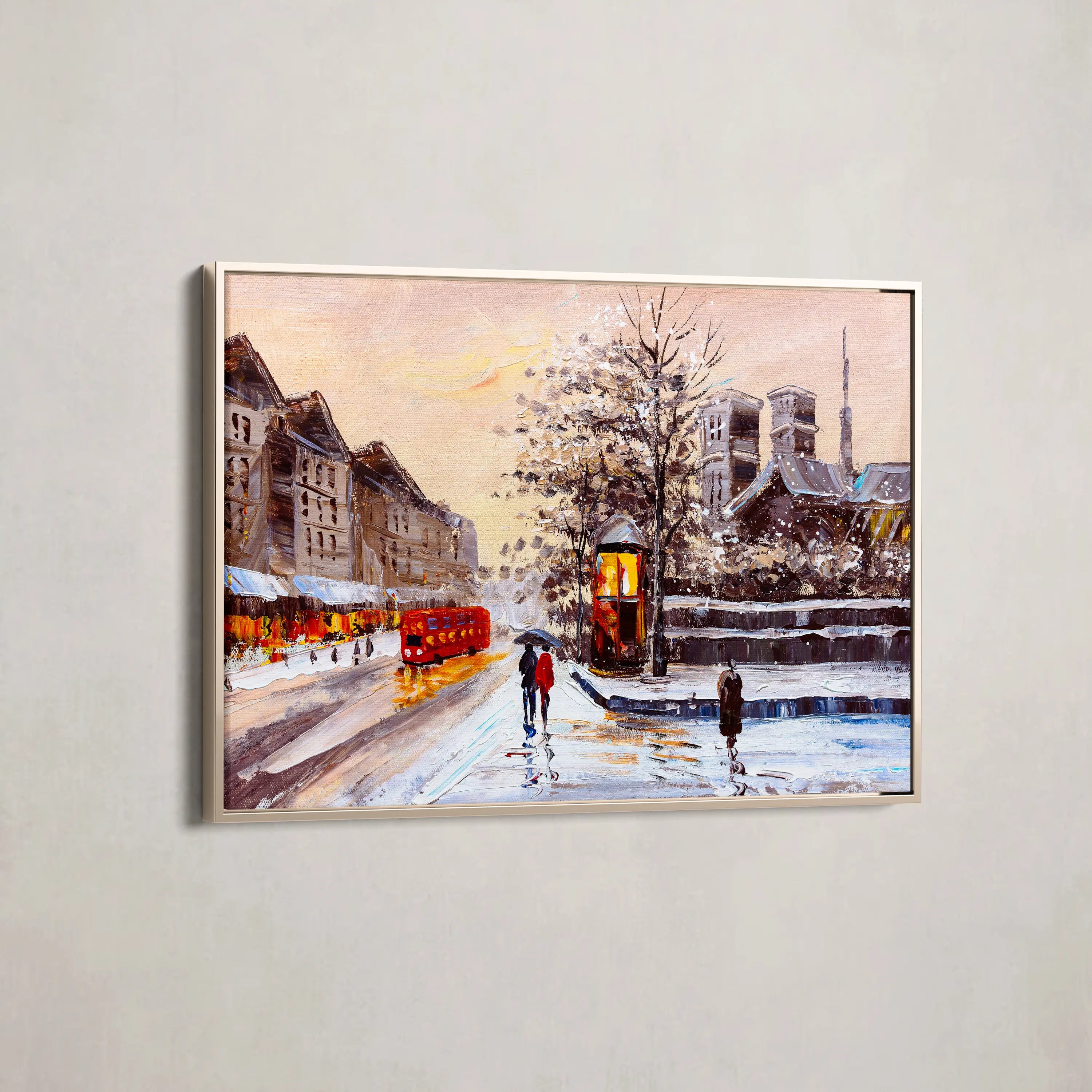 Landscape Canvas Wall Art WAD023-L 90 x 60 cm / Stretched on hidden frame