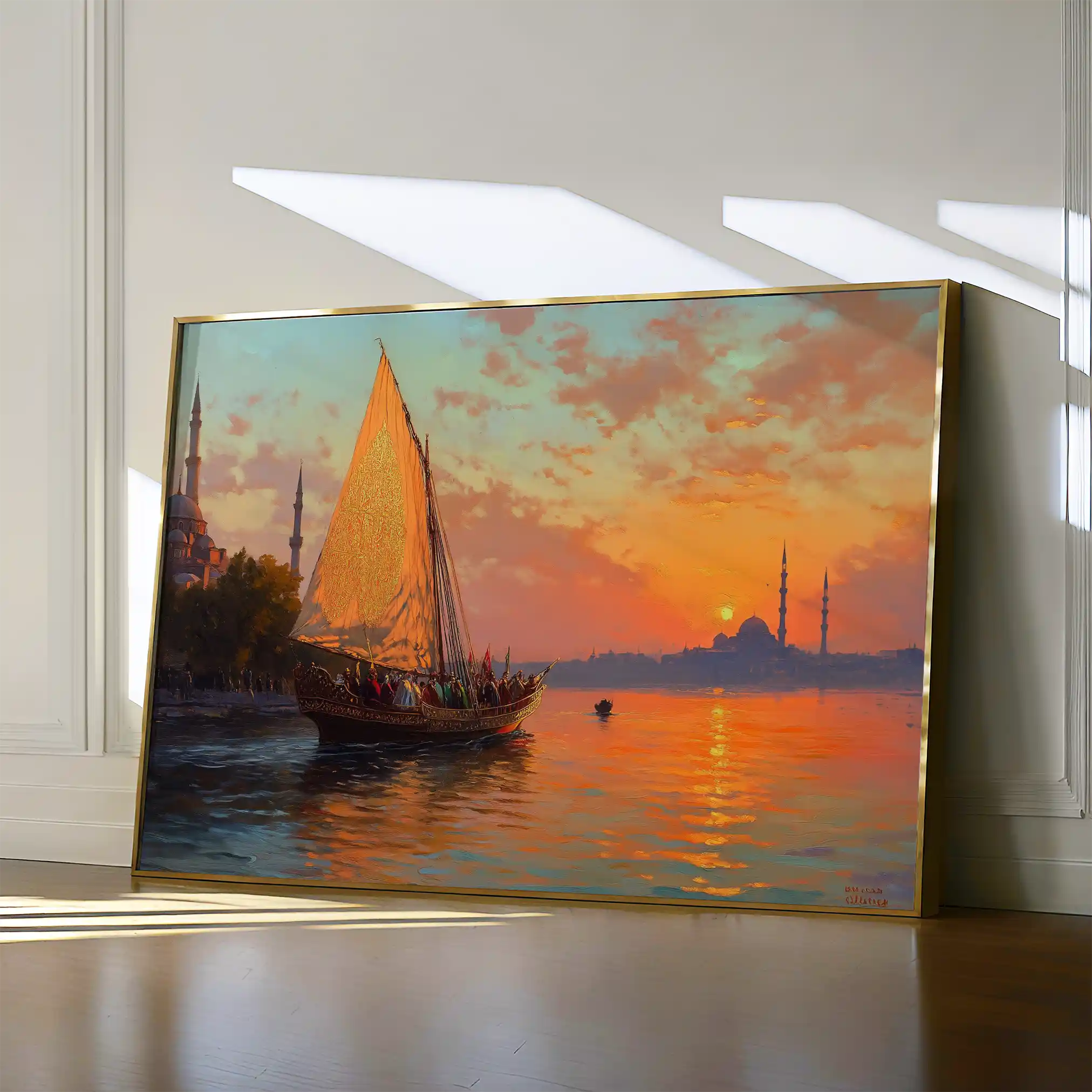 Orientalist 023 Canvas Art 90 x 60 cm / Stretched on hidden frame