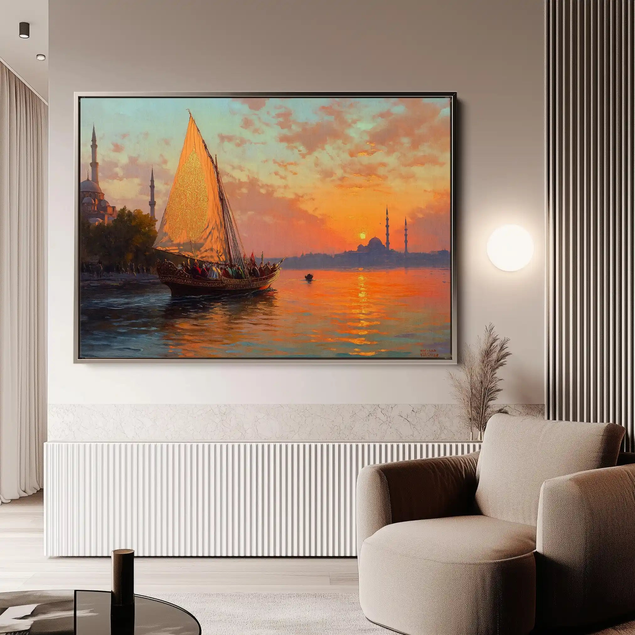 Orientalist 023 Canvas Art 90 x 60 cm / Stretched on hidden frame