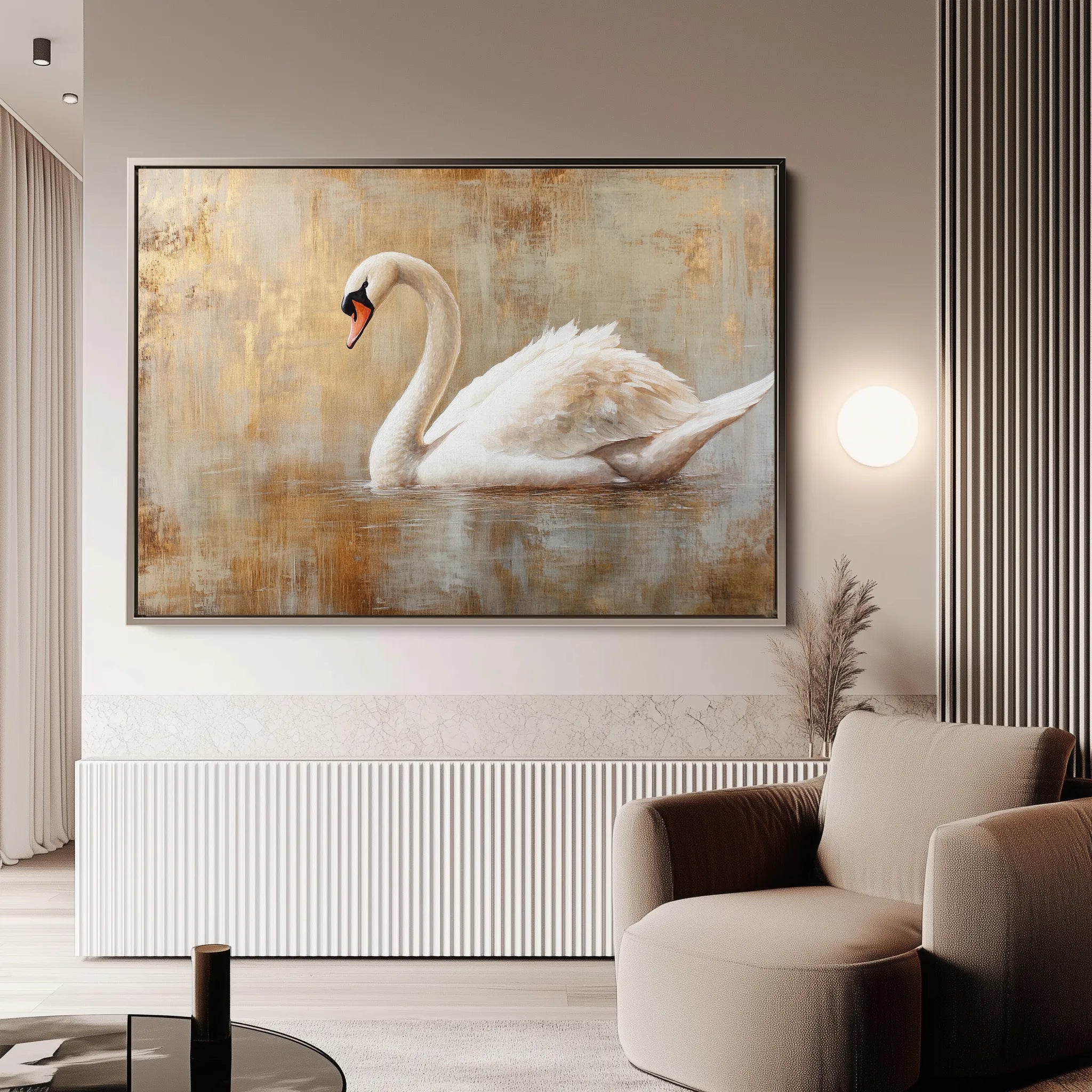 Animals Canvas Wall Art WAD024-AN 90 x 60 cm / Stretched on hidden frame