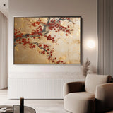 Floral Canvas Wall Art WAD024-F 90 x 60 cm / Stretched on hidden frame