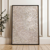 Islamic 024 Canvas Art 60 x 40 cm / Stretched on hidden frame
