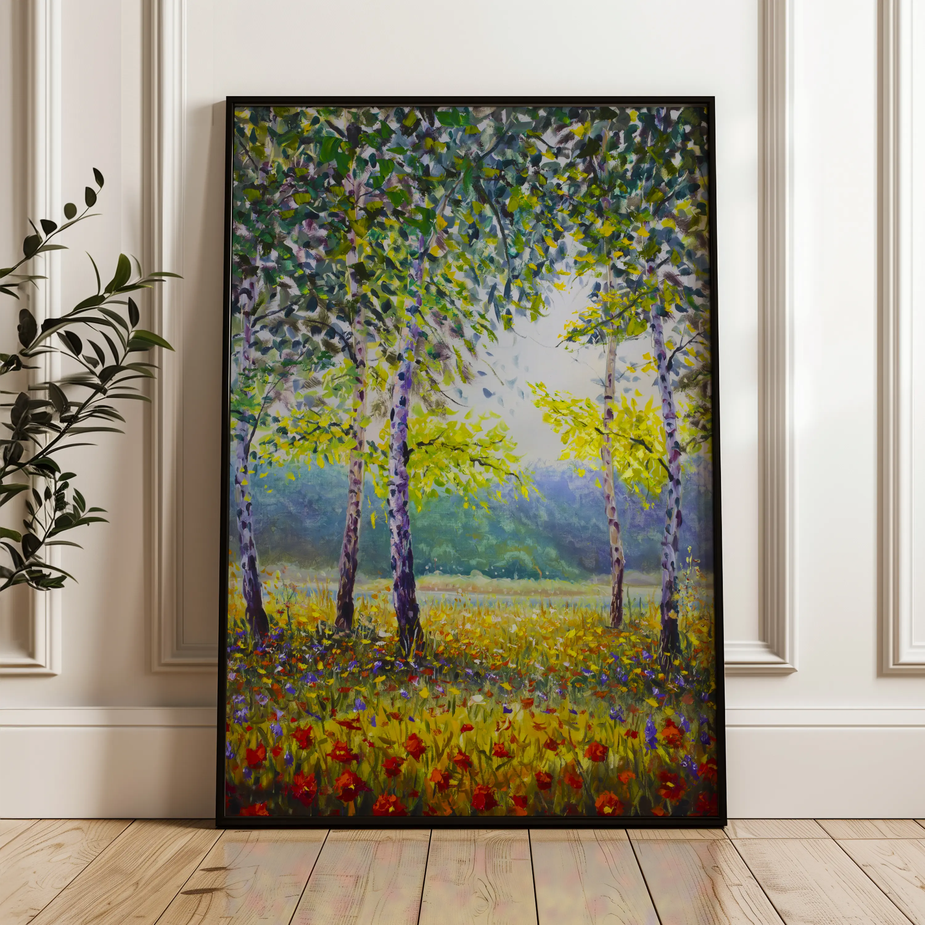 Landscape Canvas Wall Art WAD024-L 90 x 60 cm / Stretched on hidden frame