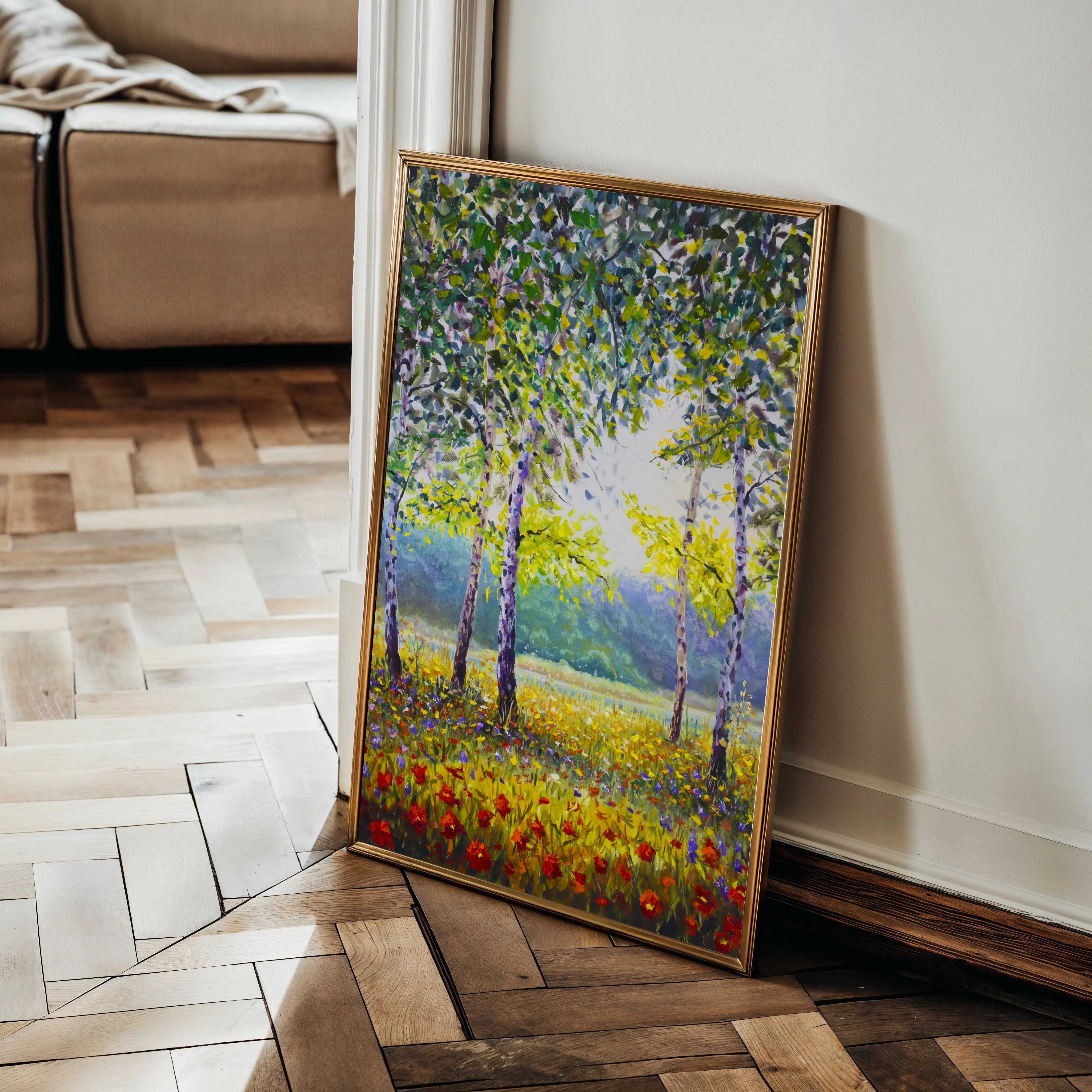 Landscape Canvas Wall Art WAD024-L 90 x 60 cm / Stretched on hidden frame