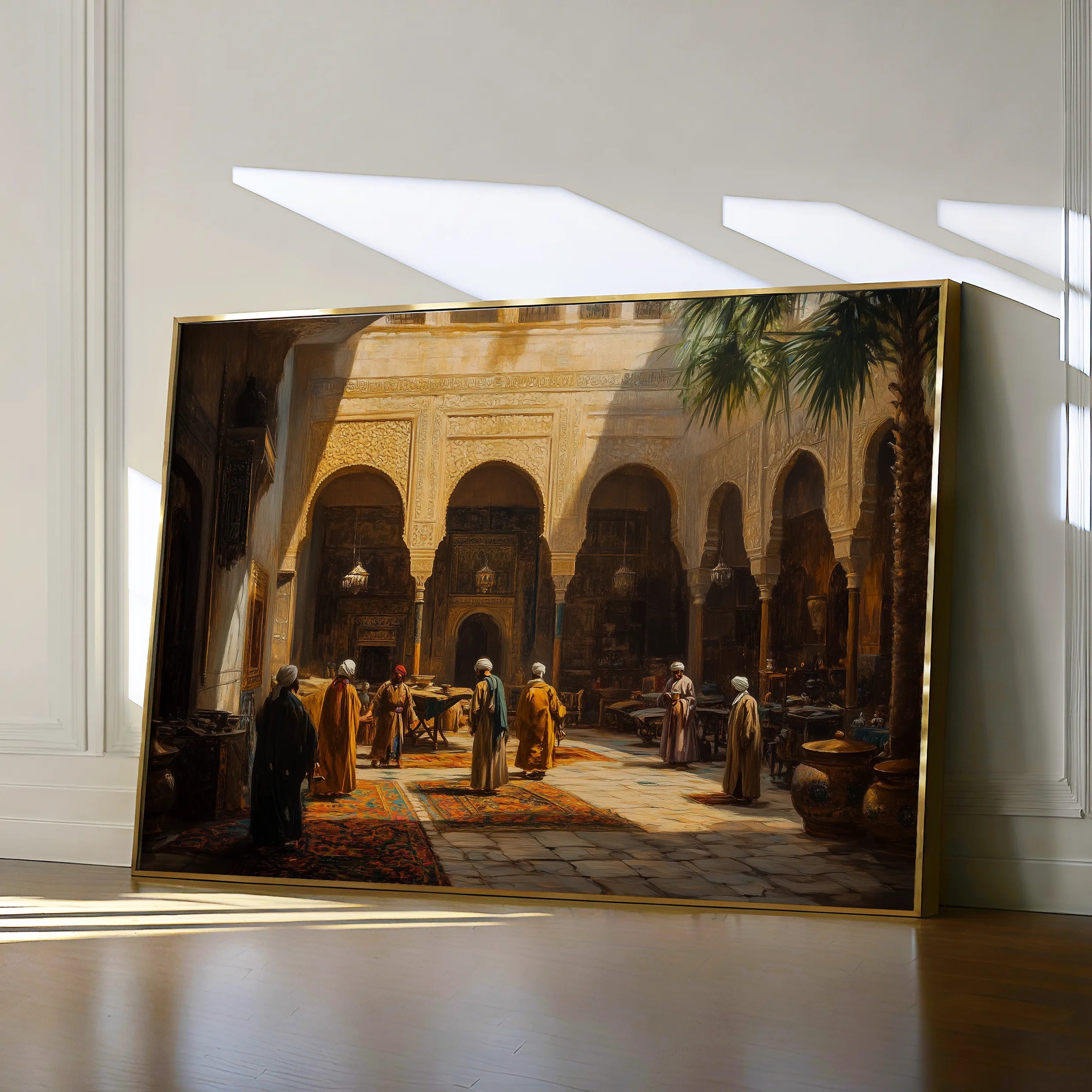 Orientalist Canvas Wall Art WAD024-OR 90 x 60 cm / Stretched on hidden frame