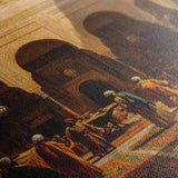 Orientalist 024 Canvas Art 90 x 60 cm / Stretched on hidden frame