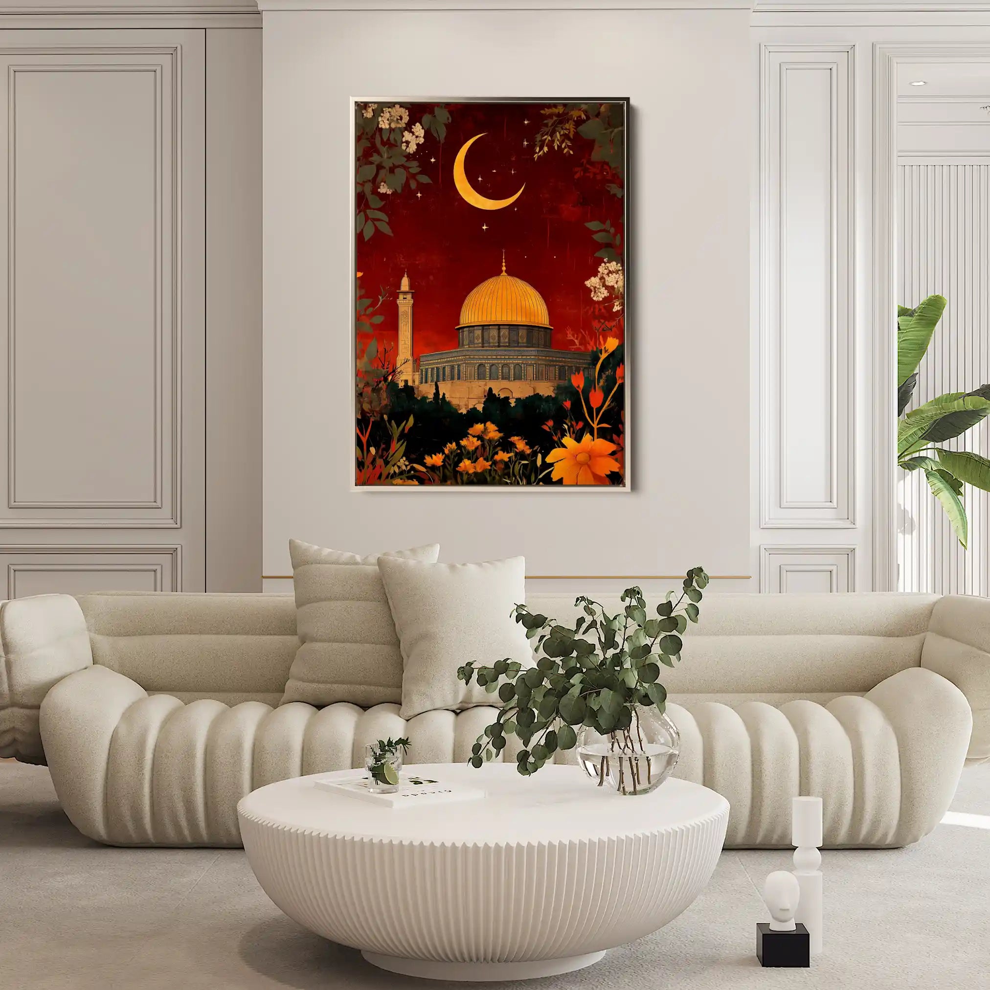 Palestine 024 Canvas Art 90 x 60 cm / Stretched on hidden frame