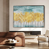 Abstract 025 Canvas Art 60 x 40 cm / Stretched on hidden frame