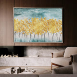 Abstract 025 Canvas Art 60 x 40 cm / Stretched on hidden frame