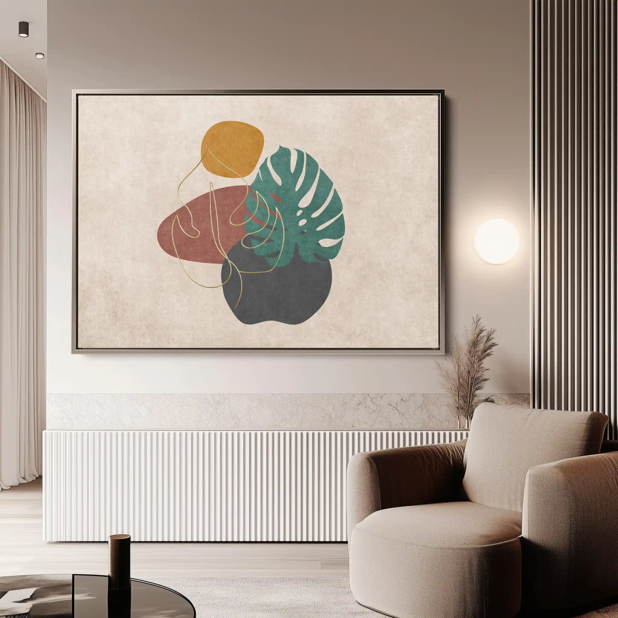 Boho 025 Canvas Art 90 x 60 cm / Stretched on hidden frame