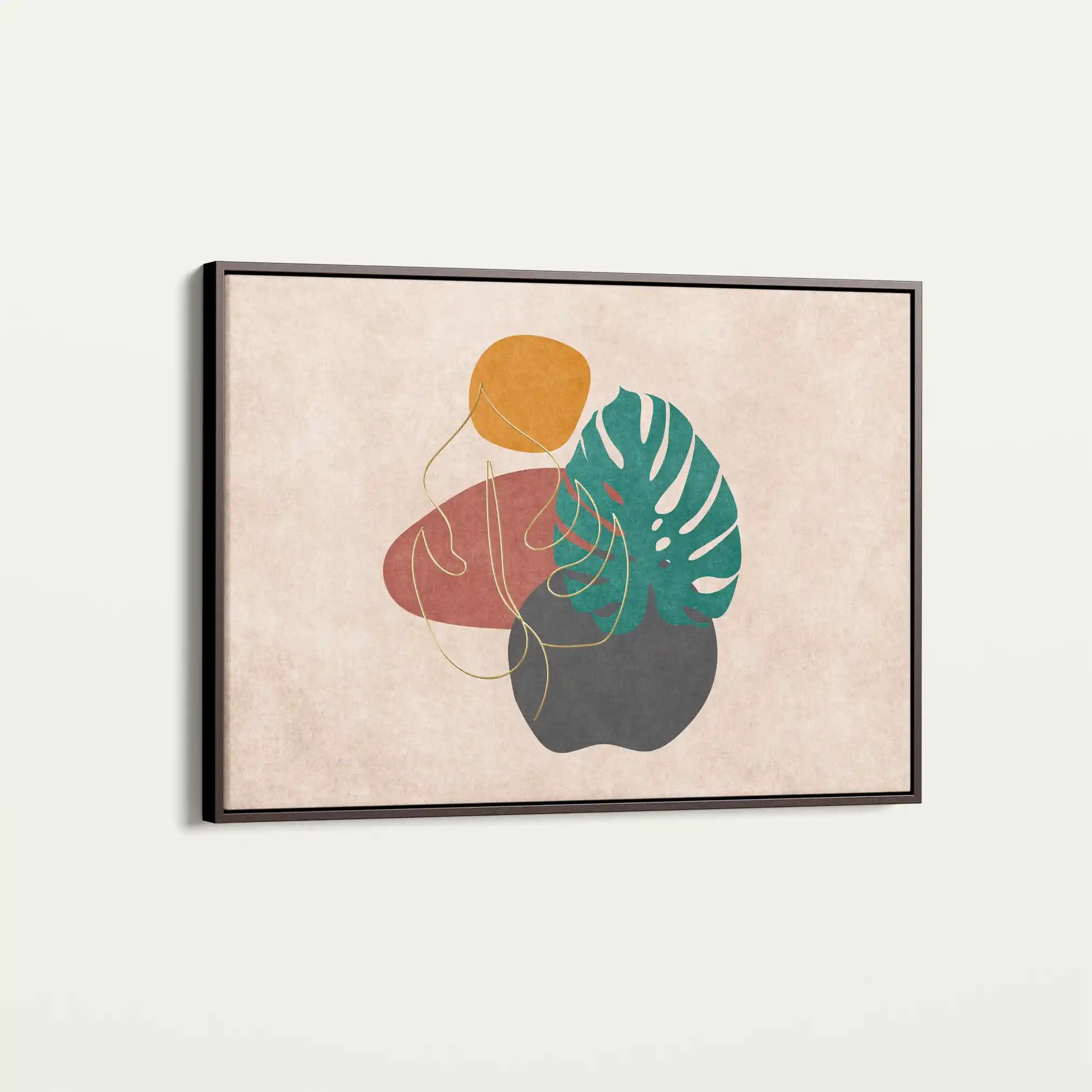 Boho 025 Canvas Art 90 x 60 cm / Stretched on hidden frame
