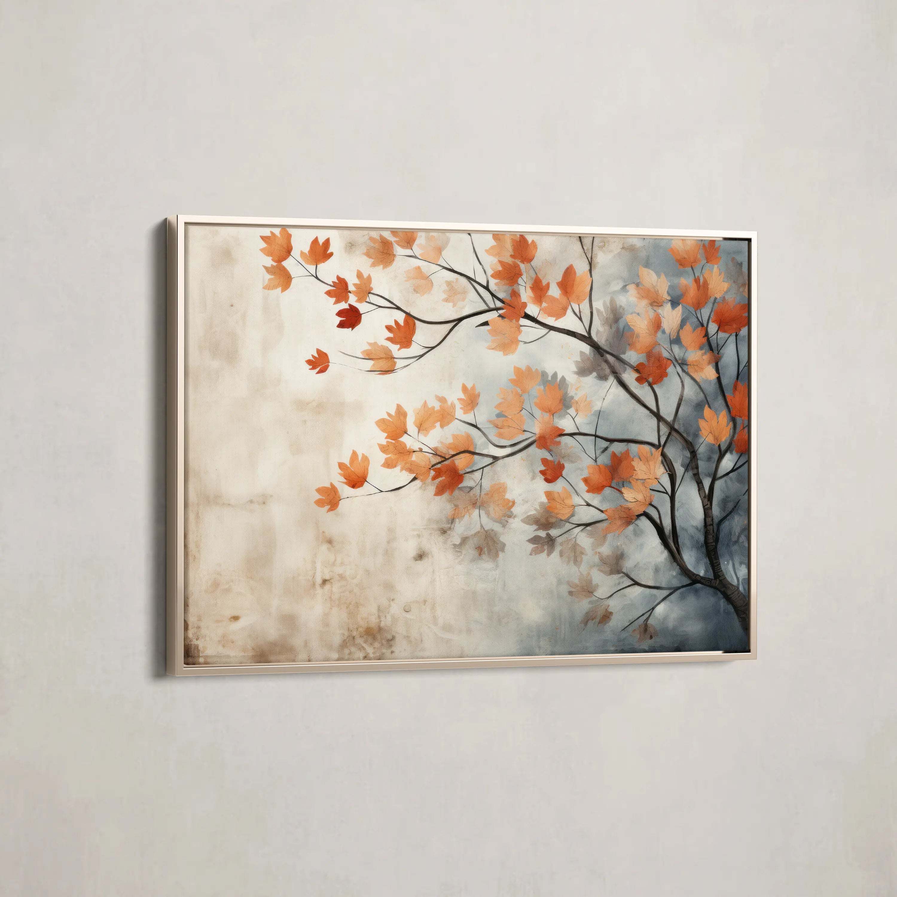 Floral Canvas Wall Art WAD025-F 90 x 60 cm / Stretched on hidden frame