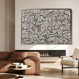 Islamic 025 Canvas Art 60 x 40 cm / Stretched on hidden frame