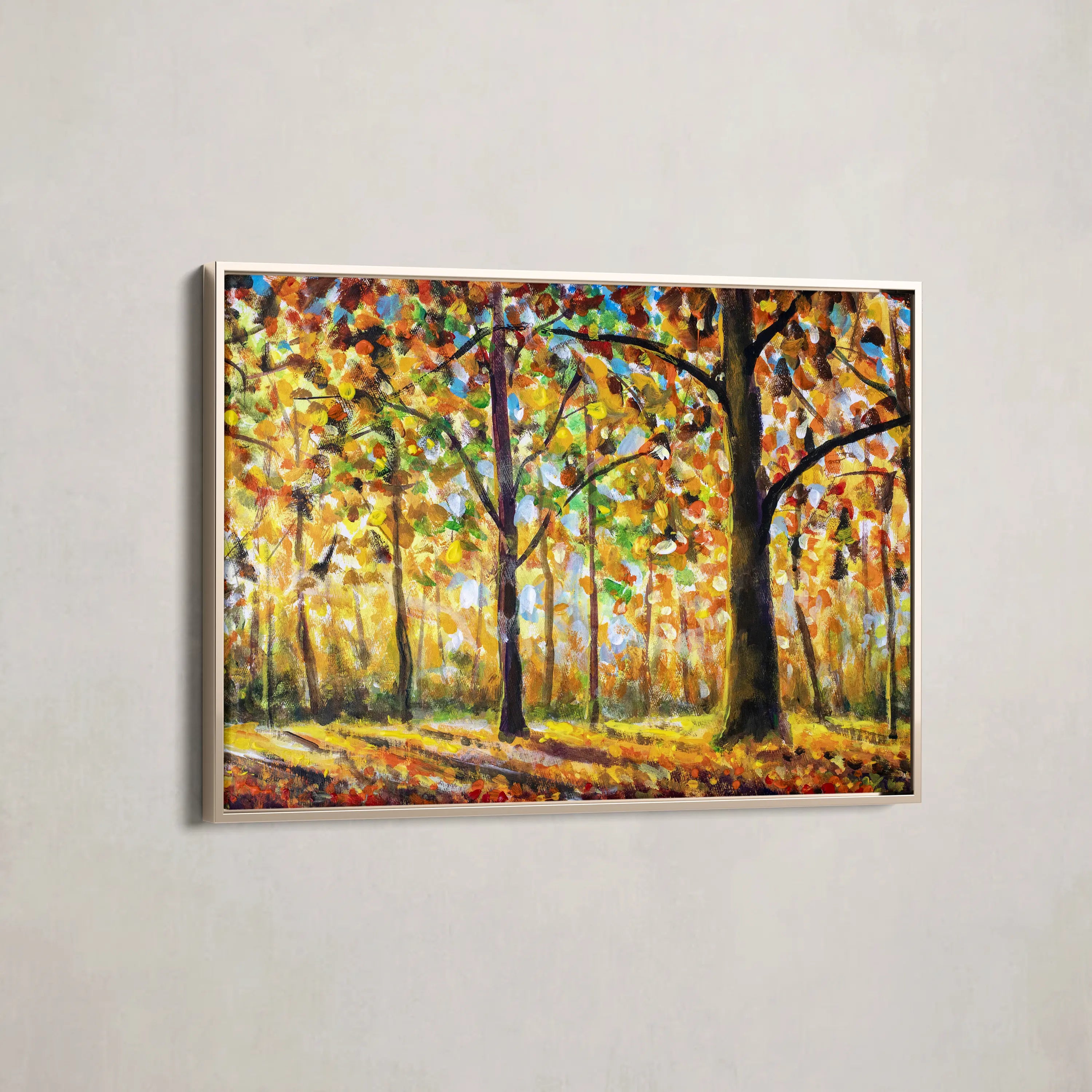 Landscape Canvas Wall Art WAD025-L 90 x 60 cm / Stretched on hidden frame