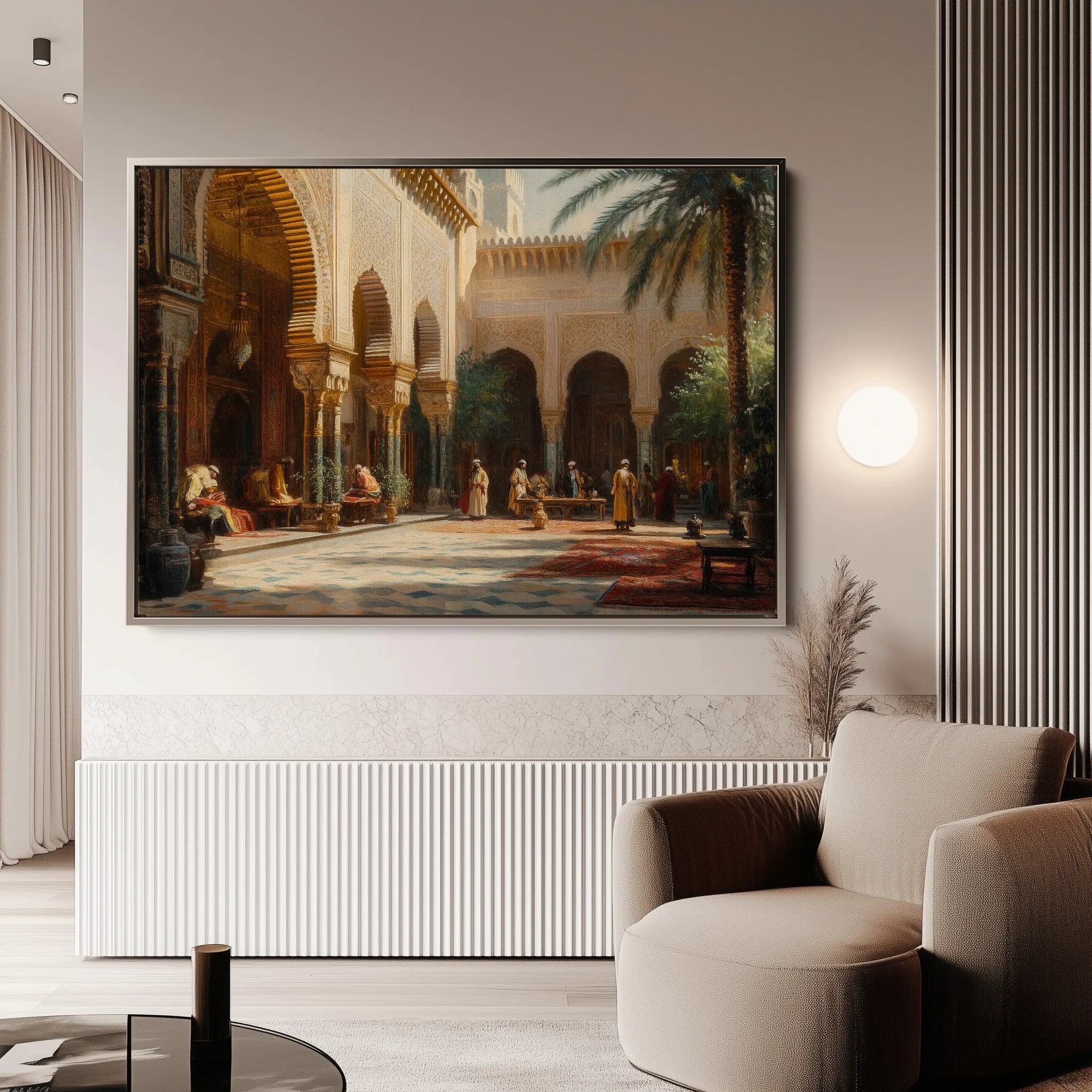 Orientalist Canvas Wall Art WAD025-OR 90 x 60 cm / Stretched on hidden frame