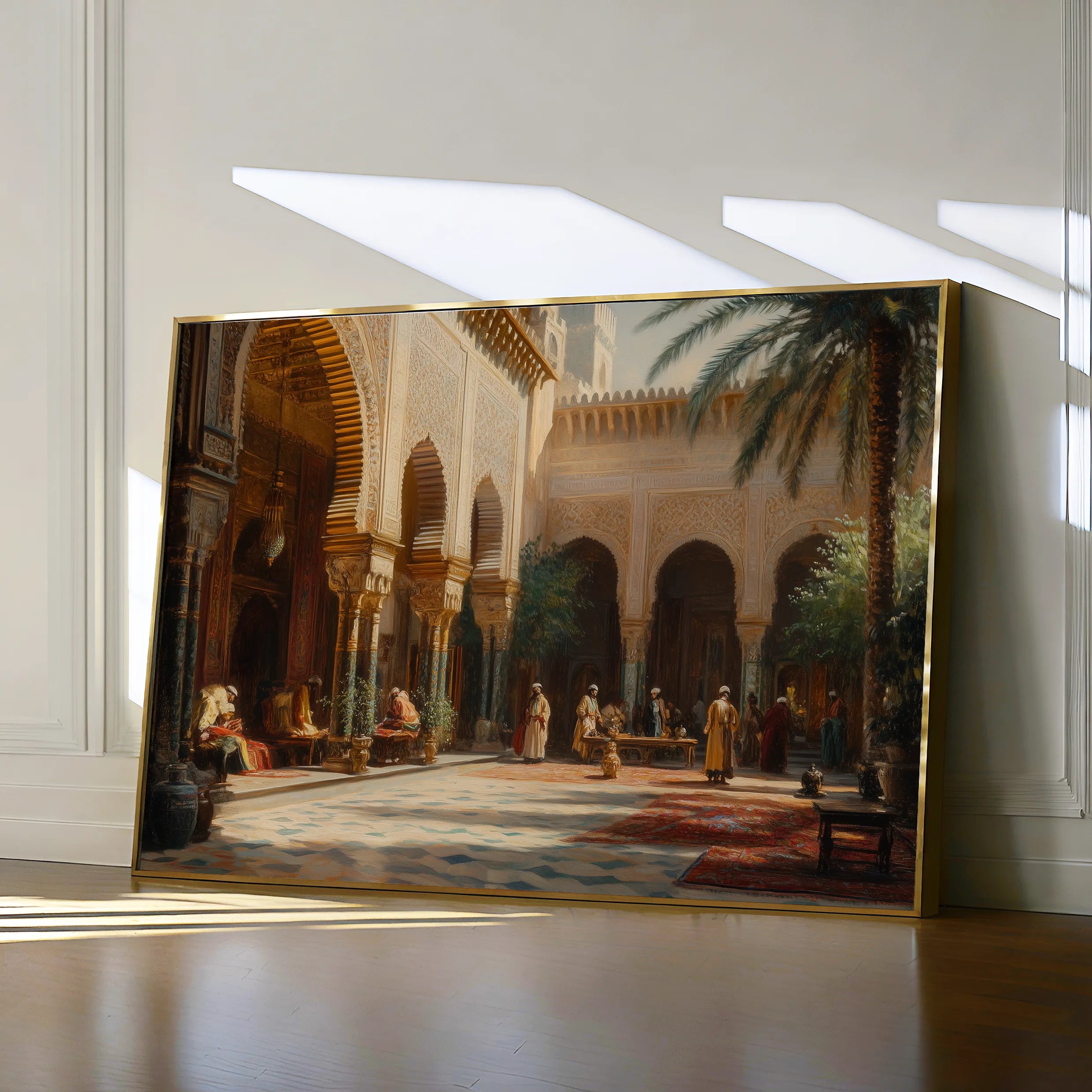 Orientalist Canvas Wall Art WAD025-OR 90 x 60 cm / Stretched on hidden frame