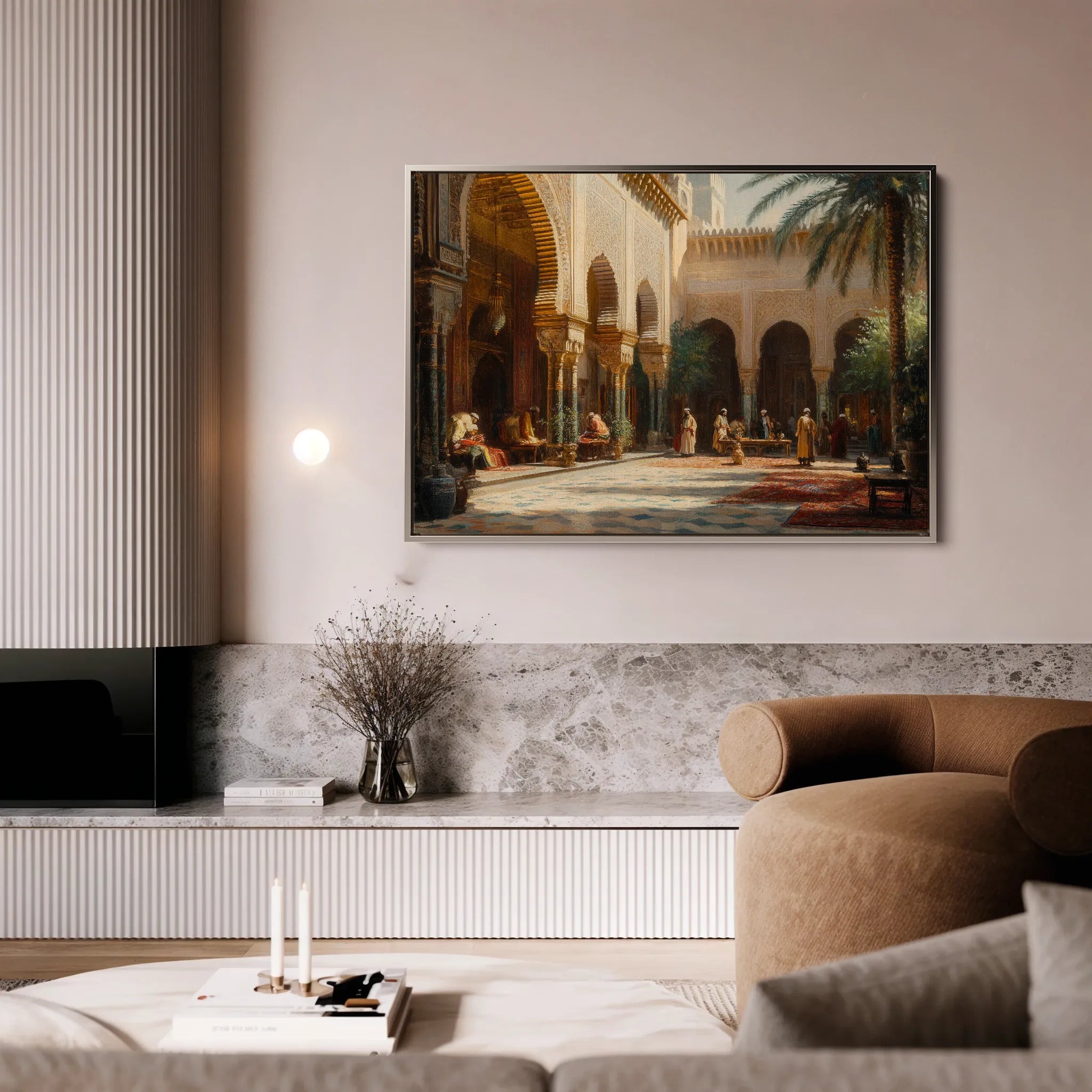Orientalist Canvas Wall Art WAD025-OR 90 x 60 cm / Stretched on hidden frame
