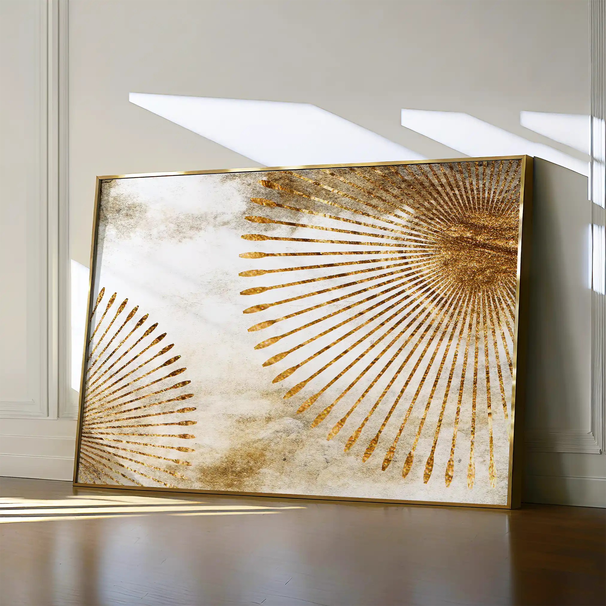 Abstract Canvas Wall Art WAD026-A 90 x 60 cm / Stretched on hidden frame