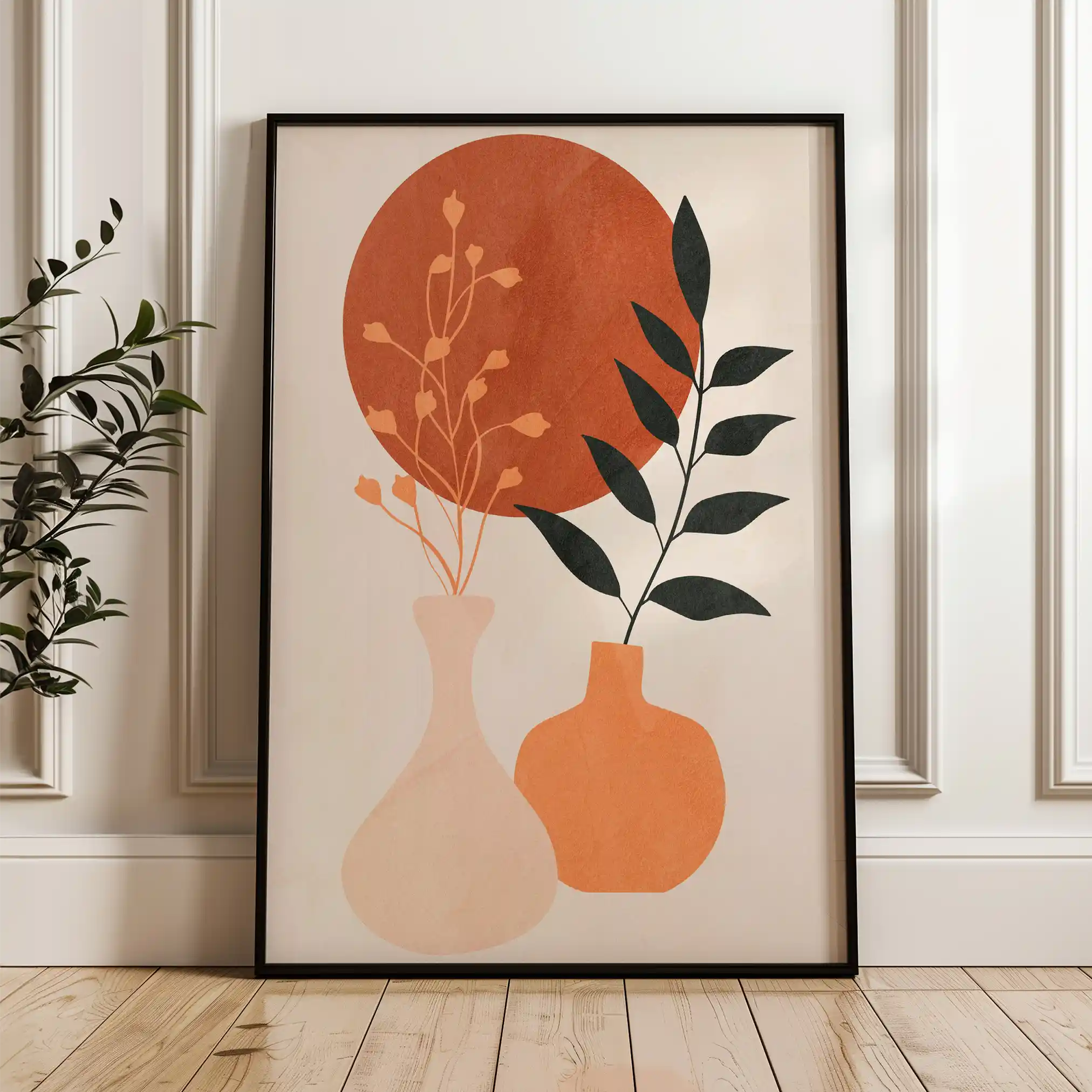 Boho 026 Canvas Art 90 x 60 cm / Stretched on hidden frame