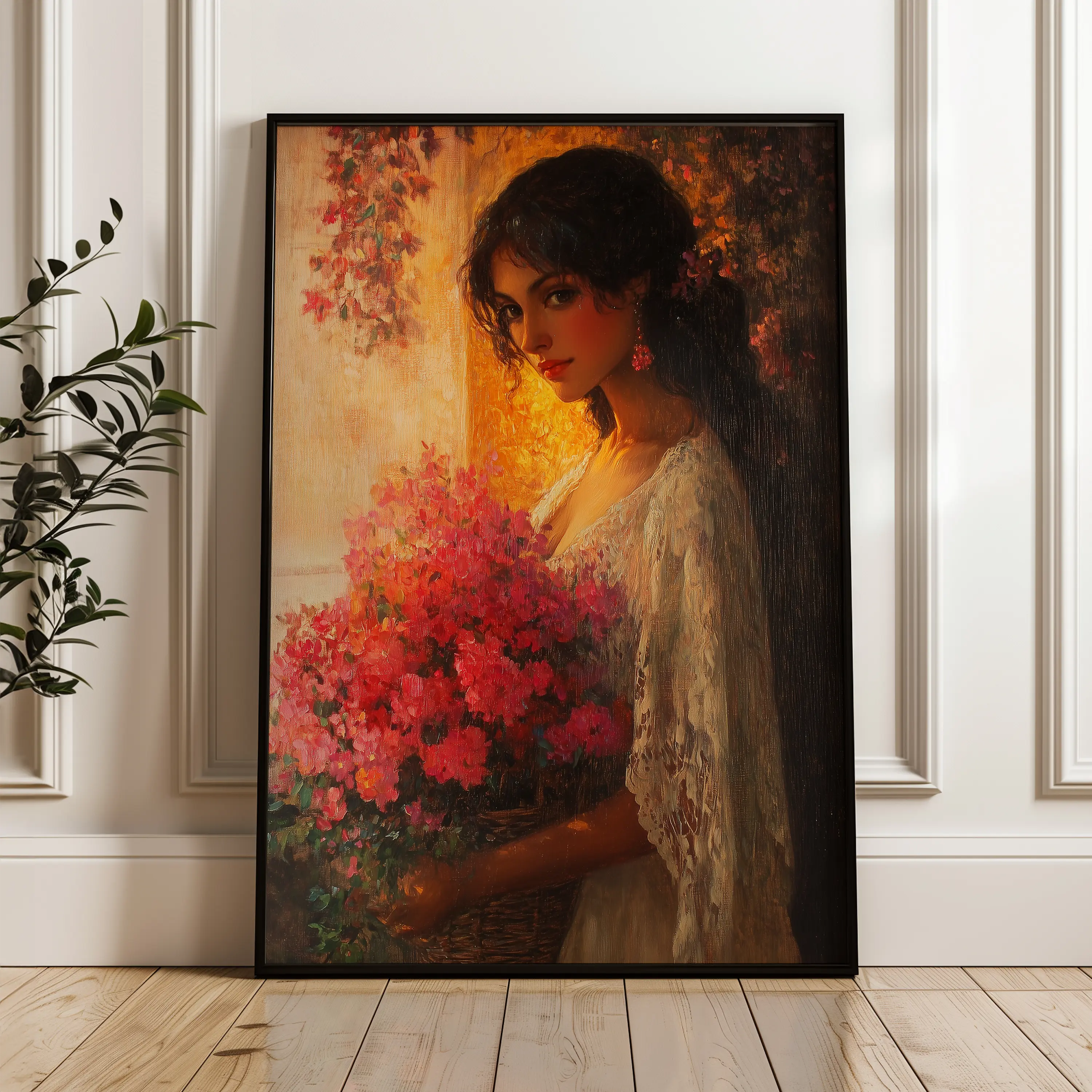 Classic Canvas Wall Art WAD026-CL 90 x 60 cm / Stretched on hidden frame