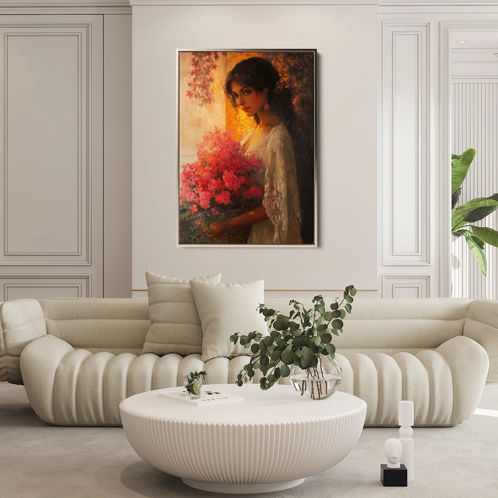 Classic Canvas Wall Art WAD026-CL 90 x 60 cm / Stretched on hidden frame