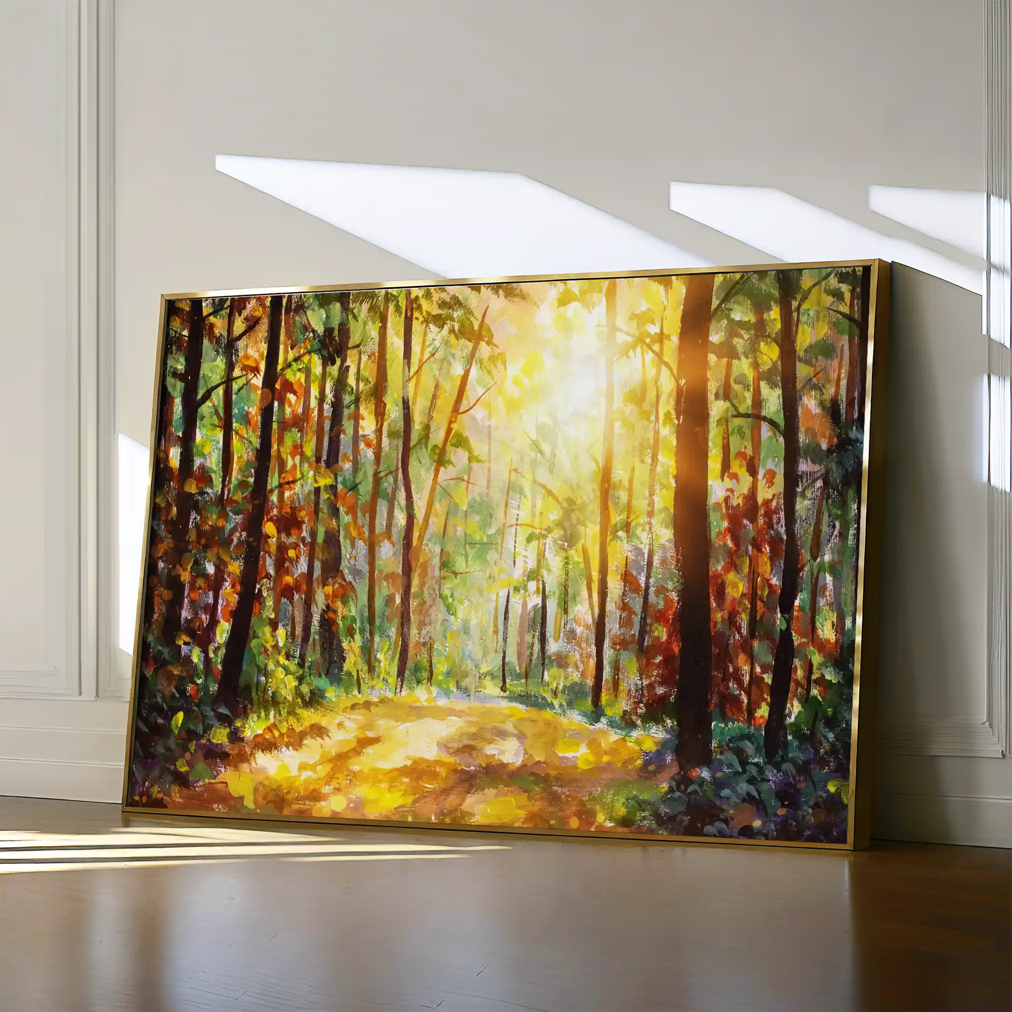 Landscape 026 Canvas Art 90 x 60 cm / Stretched on hidden frame