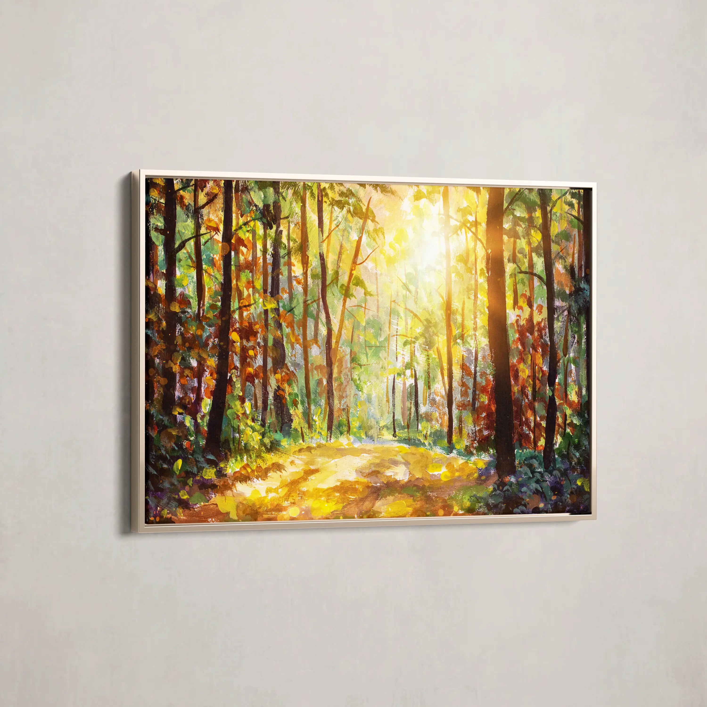 Landscape Canvas Wall Art WAD026-L 90 x 60 cm / Stretched on hidden frame