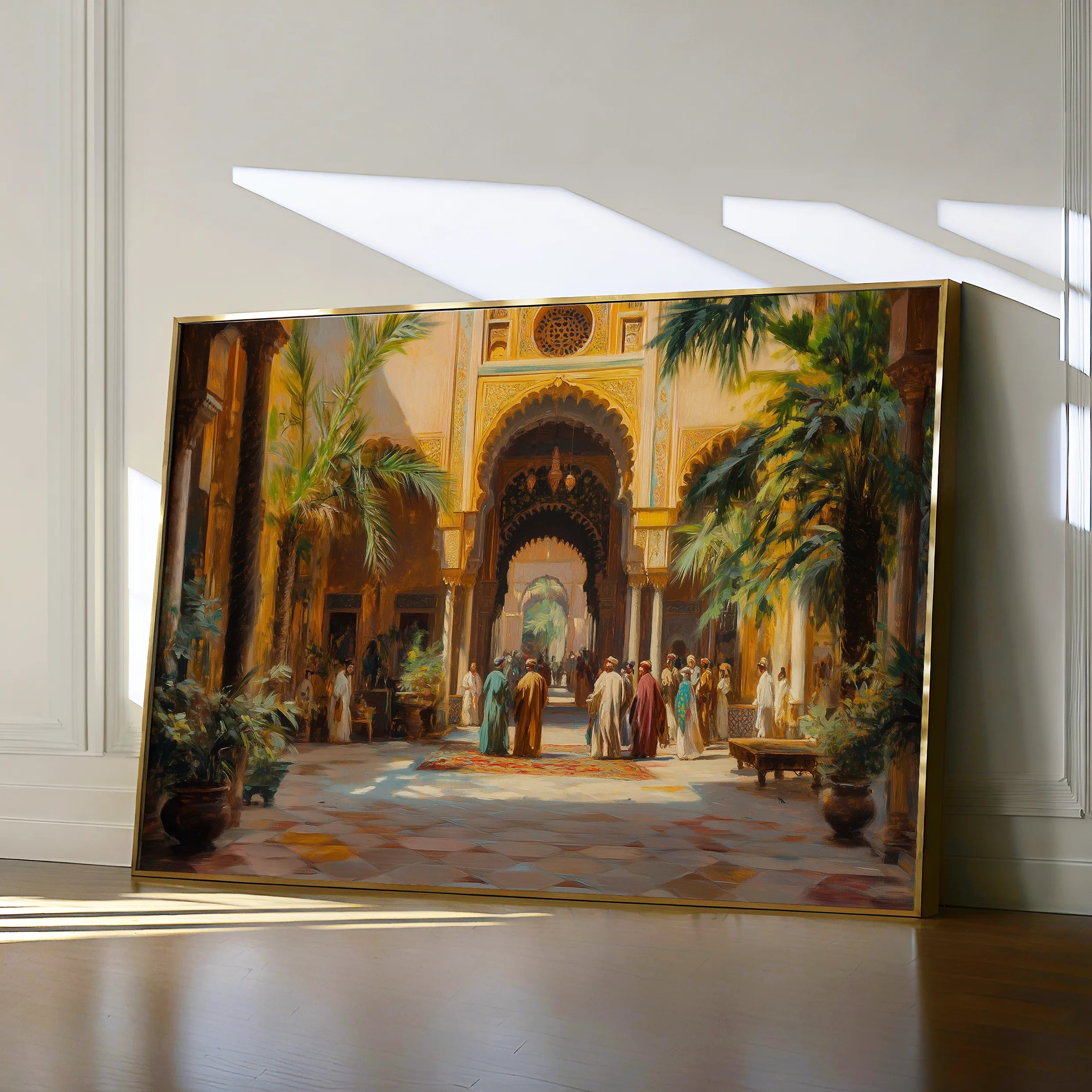 Orientalist Canvas Wall Art WAD026-OR 90 x 60 cm / Stretched on hidden frame
