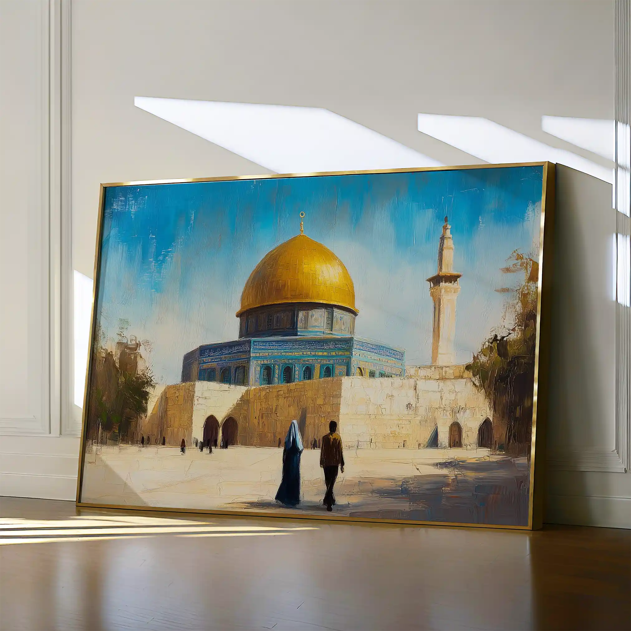 Palestine 026 Canvas Art 90 x 60 cm / Stretched on hidden frame