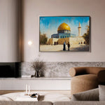 Palestine 026 Canvas Art 90 x 60 cm / Stretched on hidden frame
