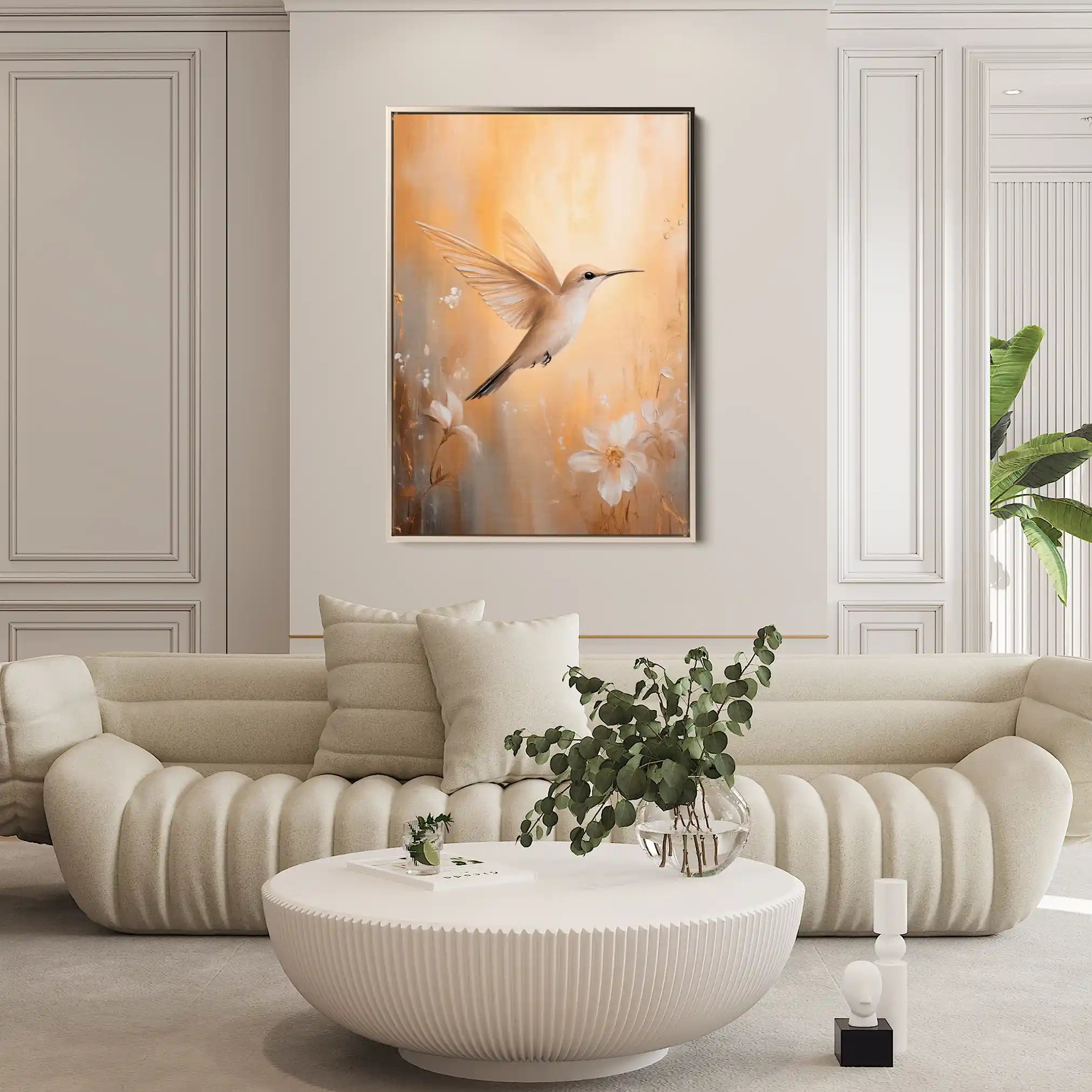 Animals 027 Canvas Art 90 x 60 cm / Stretched on hidden frame
