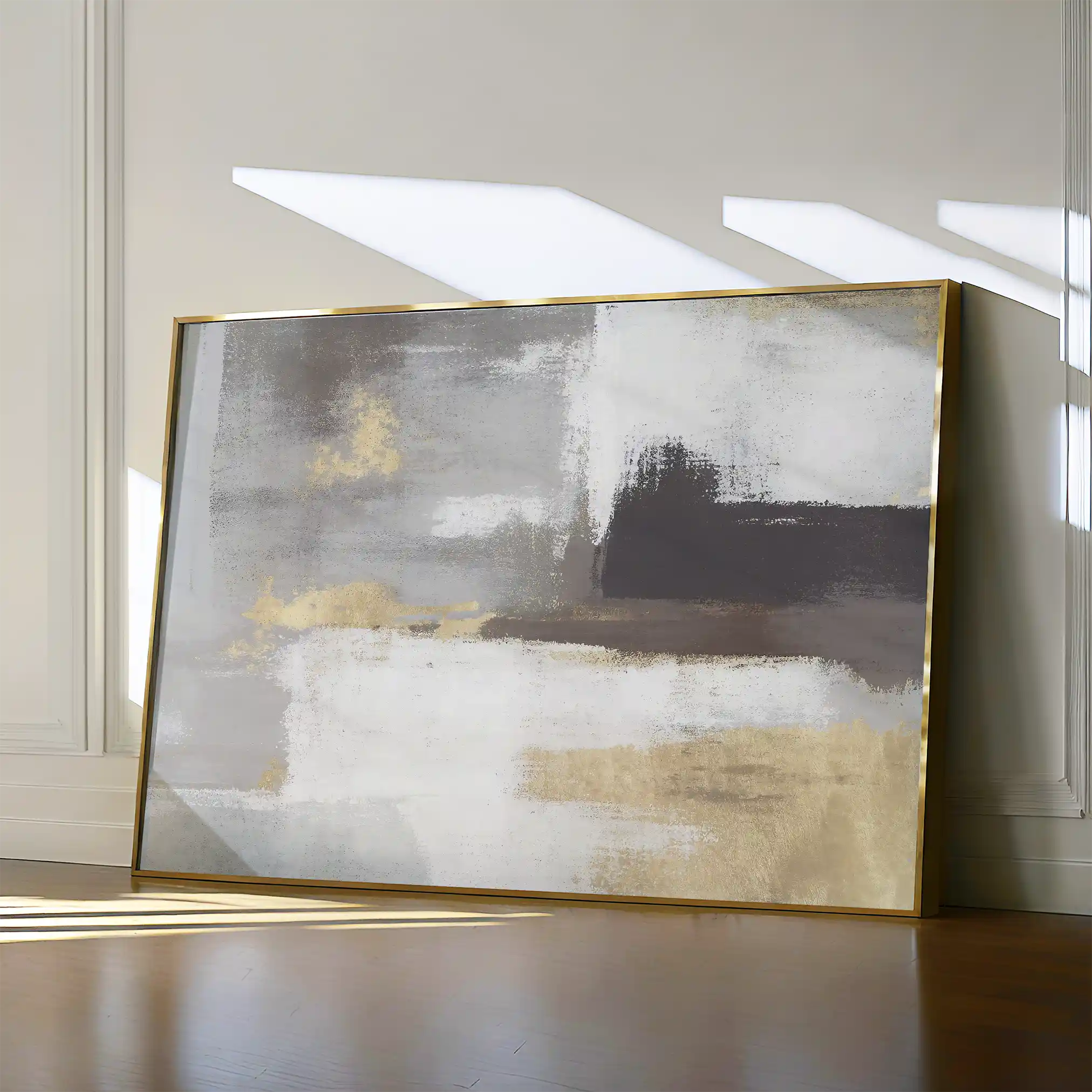 Abstract Canvas Wall Art WAD027-A 90 x 60 cm / Stretched on hidden frame