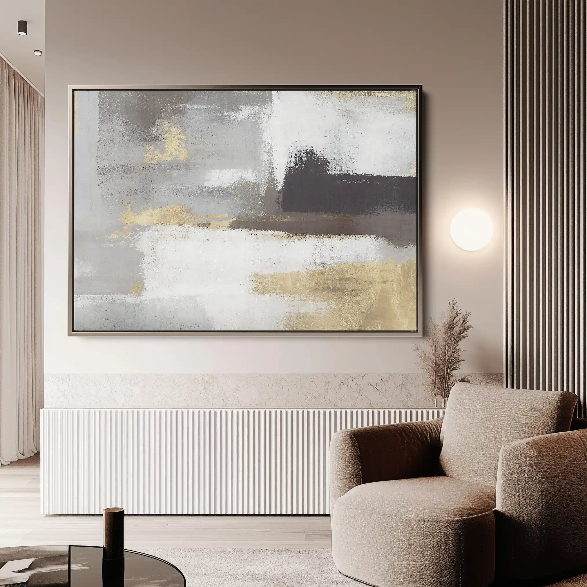 Abstract 027 Canvas Art 60 x 40 cm / Stretched on hidden frame