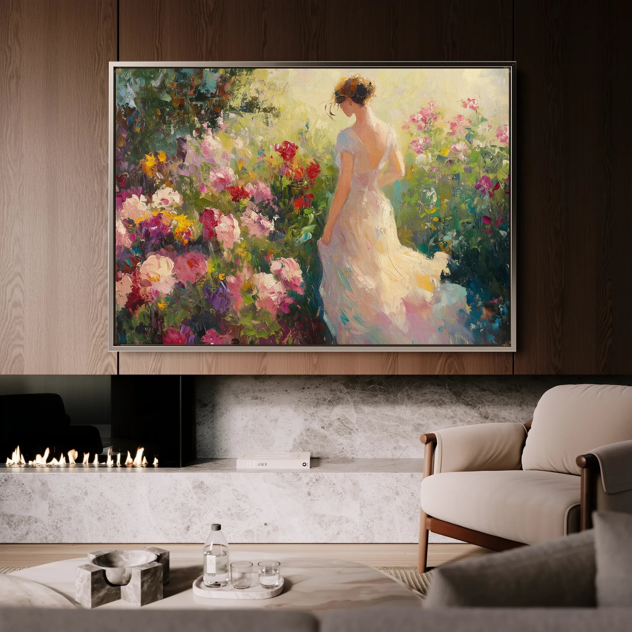 Classic Canvas Wall Art WAD027-CL 90 x 60 cm / Stretched on hidden frame