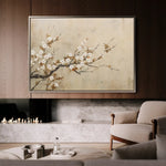 Floral Canvas Wall Art WAD027-F 90 x 60 cm / Stretched on hidden frame