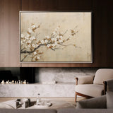 Floral Canvas Wall Art WAD027-F 90 x 60 cm / Stretched on hidden frame