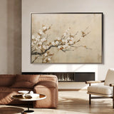 Floral Canvas Wall Art WAD027-F 90 x 60 cm / Stretched on hidden frame