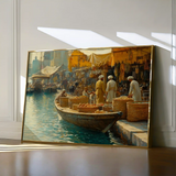 Orientalist 027 Canvas Art 90 x 60 cm / Stretched on hidden frame