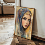 Portrait 027 Canvas Art 90 x 60 cm / Stretched on hidden frame