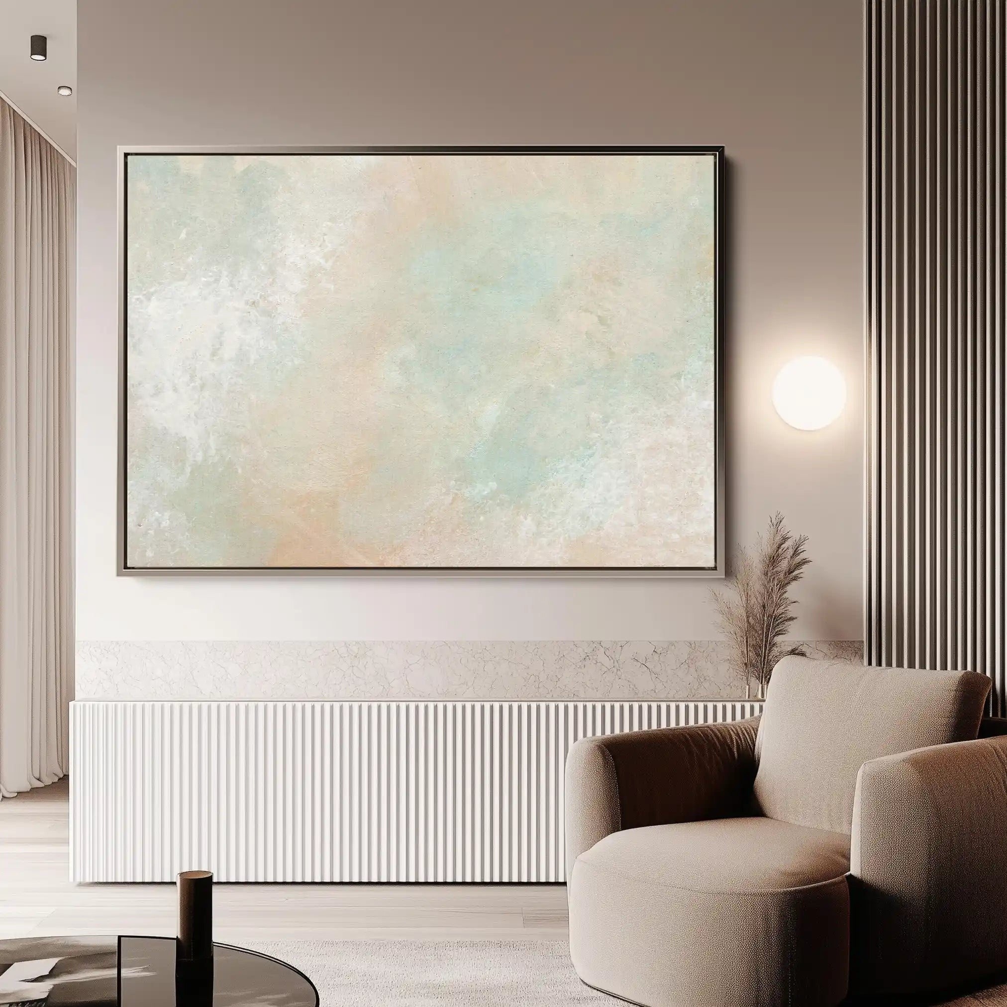 Abstract Canvas Wall Art WAD028-A 90 x 60 cm / Stretched on hidden frame