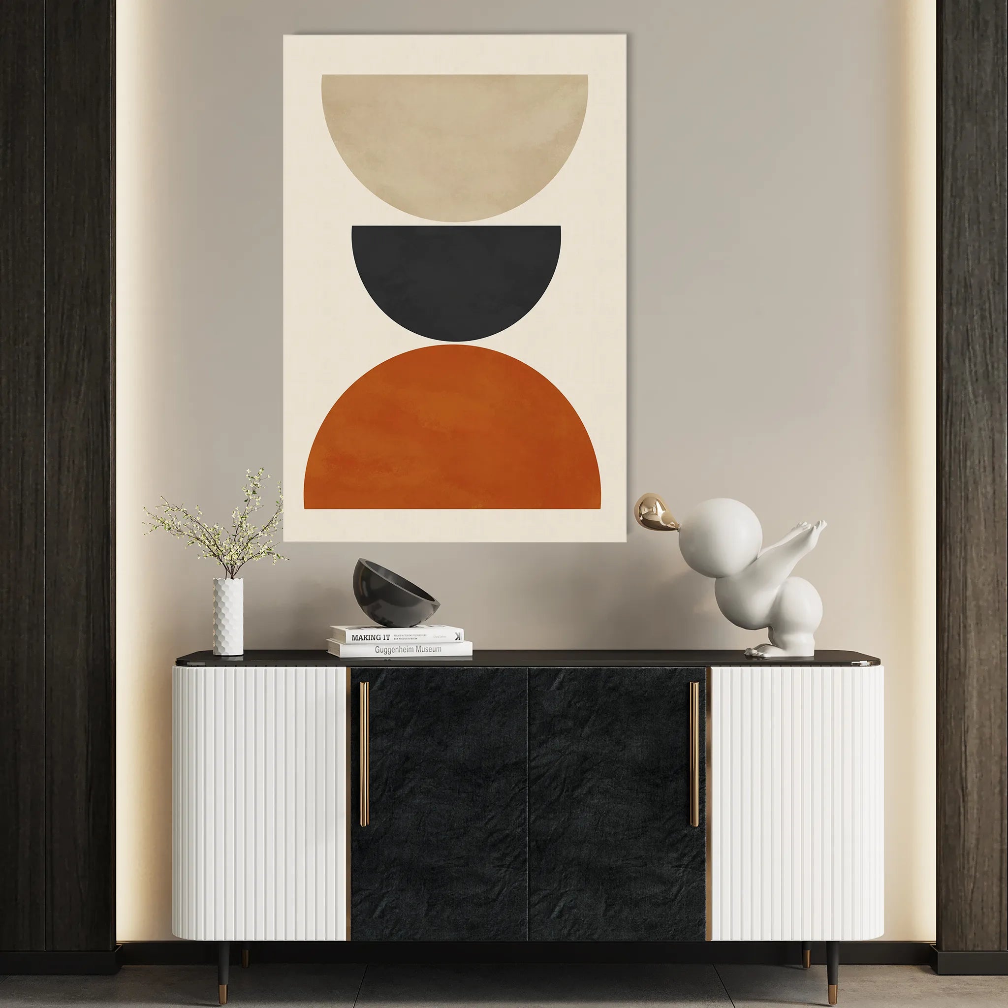 Boho Canvas Wall Art WAD028-BH 90 x 60 cm / Stretched on hidden frame