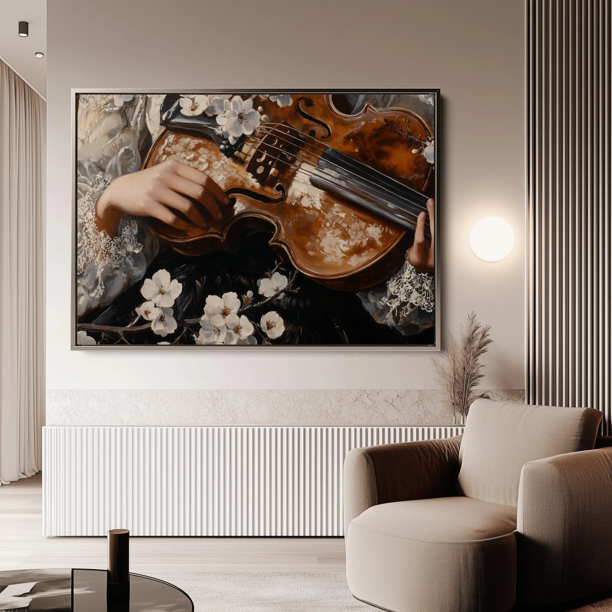 Classic Canvas Wall Art WAD028-CL 90 x 60 cm / Stretched on hidden frame