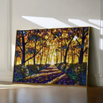Landscape 028 Canvas Art 90 x 60 cm / Stretched on hidden frame