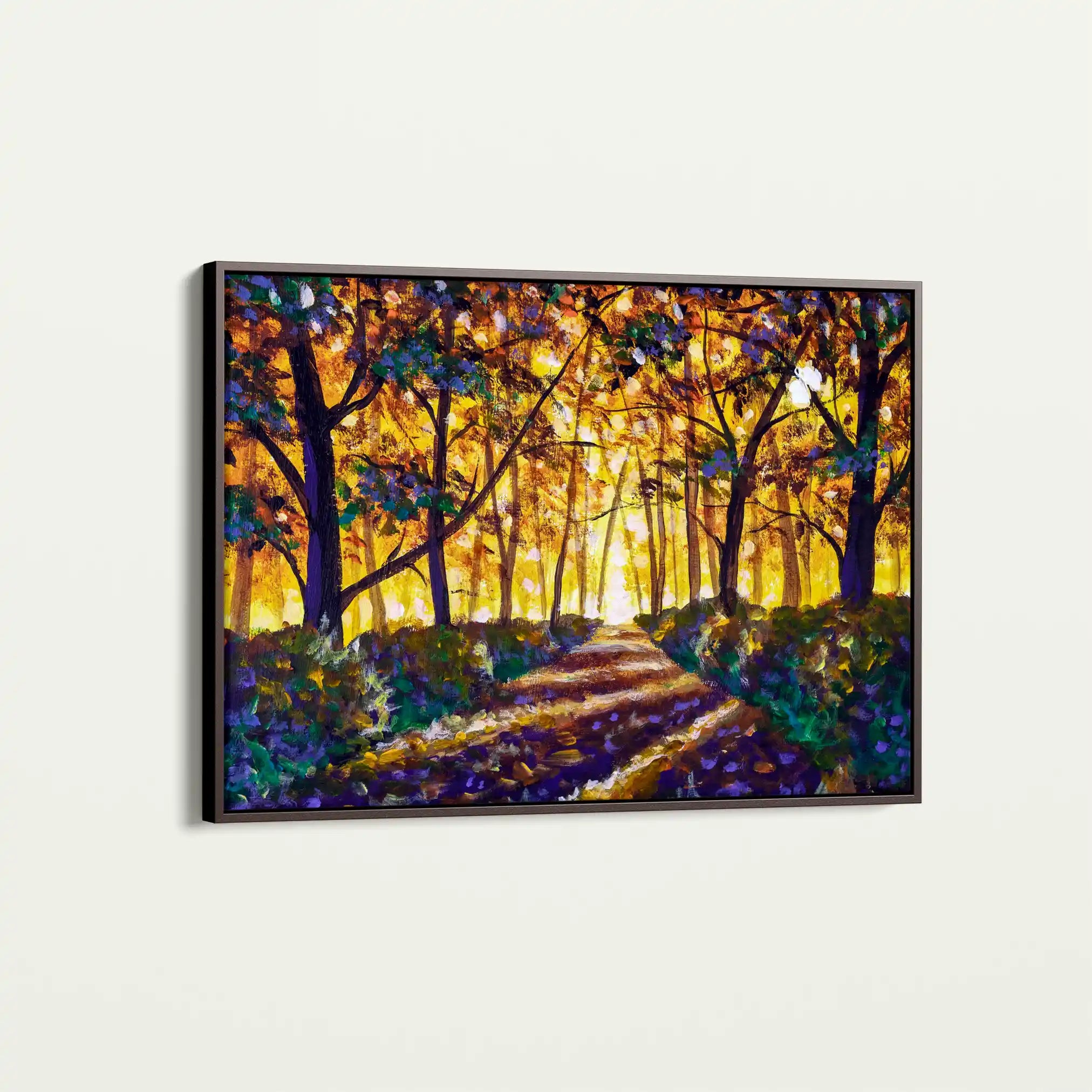 Landscape 028 Canvas Art 90 x 60 cm / Stretched on hidden frame